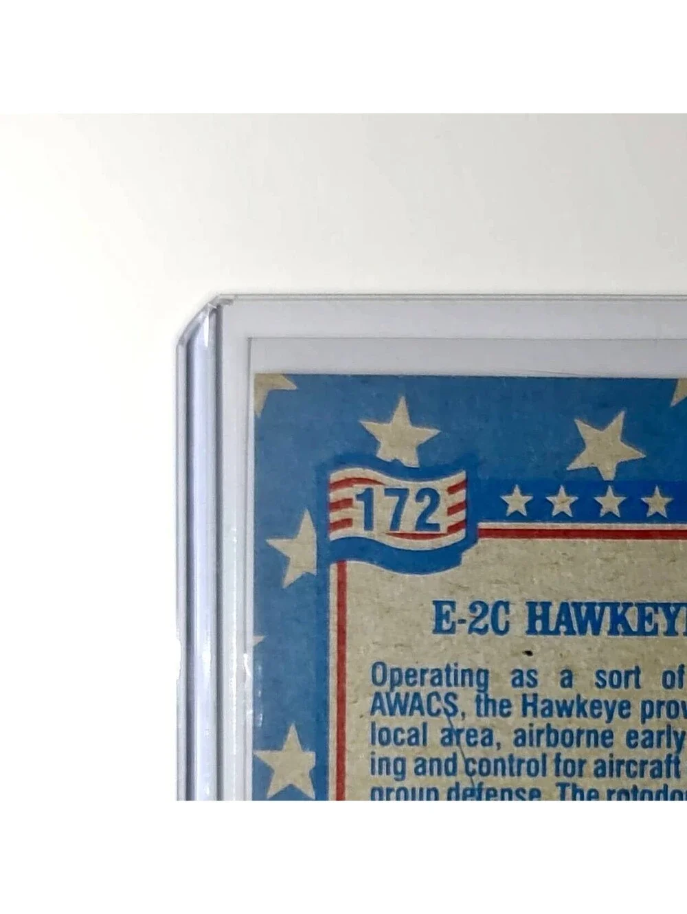 E-2C Hawkeye 1991 Topps Desert Storm #172 Card